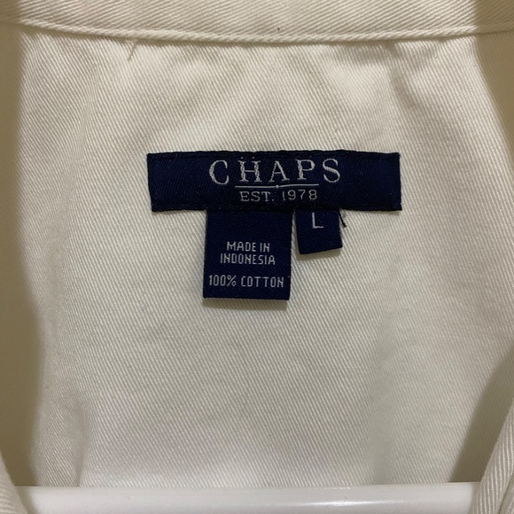Chaps White Jacket-Size L‎ - Picture 5 of 6